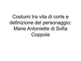 Marie Antoniette di Sofia Coppola