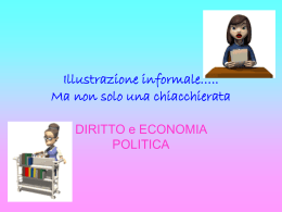 Perché studiare diritto ed economia - ITC Antonio Pacinotti