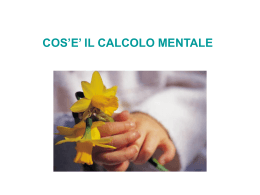 Calcolo Mentale - Camillo Bortolato