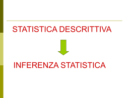 statistica descrittiva