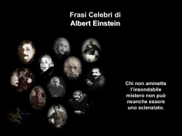 Albert Einstein - Partecipiamo.it