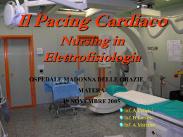 Problematiche Nursing nel Laboratorio di Elettrostimolazione