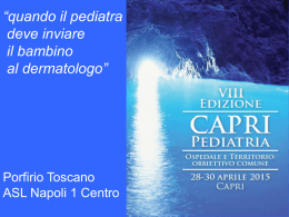 Porfirio Toscano - Capri Pediatria