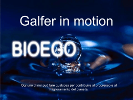 Galfer in motion