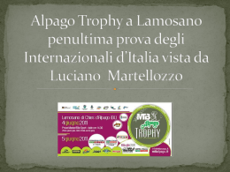 Alpago Trophy a Lamosano by Luciano M