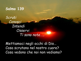 Salmo 139 - Parrocchia sant`Ugo