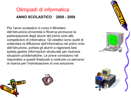 Olimpiadi di informatica (5A)