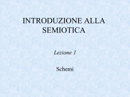Introduzione alla semiotica