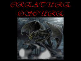 creature oscure