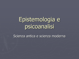 Epistemologia e psicoanalisi _1