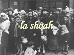 la shoah Shoa o olocausto?