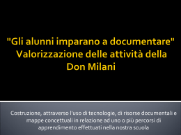 documentare_presentazione - secondedonmilani