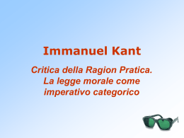 Kant-Kr.pratica - Il Liceo Cavalieri