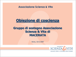 Scienza & Vita Macerata
