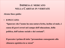Impresa e Mercato nella "Caritas in Veritate" (slide)