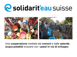 comuni - solidarit`eau suisse