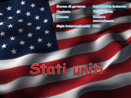 Stati uniti - I Scuola Media Moro