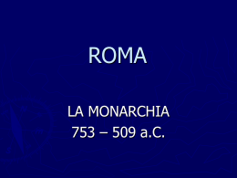 Roma - monarchia