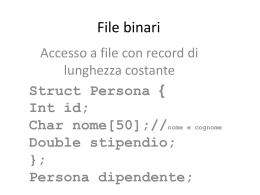 File binari