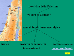 Civiltà della Palestina - Liceo Leonardo da Vinci | Terracina