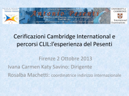 Presentazione Istituto Pesenti di Cascina (PI) - Gobetti