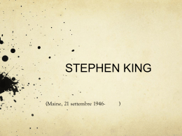 Stephen King (power point)