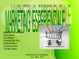 Marketing esperienziale