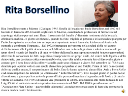 Rita Borsellino