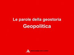 08_geopolitica - Mondadori Education