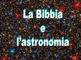 Bibbia e astronomia