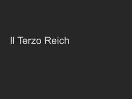 Il Terzo Reich • Presentazione personalizzabile
