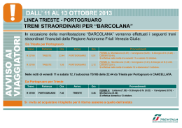 dall` 11 al 13 ottobre 2013 - Regione Autonoma Friuli Venezia Giulia