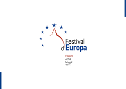 Progetto Festival d`Europa [Ppt - 2 MB]