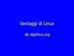 Vantaggi di Linux