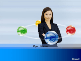 Microsoft Open License