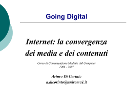 goingdigital - Arturo Di Corinto
