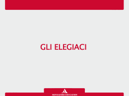 15_elegiaci - Mondadori Education
