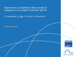 Progettazione - Associazione Italiana di Ingegneria Chimica (AIDIC)