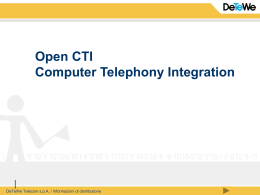OpenCTI – Computer Telephony Integration