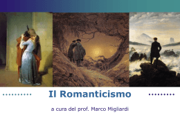 Il Romanticismo in Italia