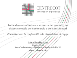 Etichettatura - CCIAA di Varese