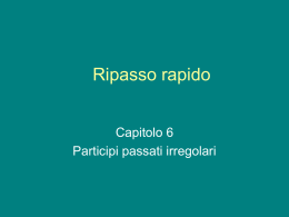 Ripasso rapido - Cloudfront.net