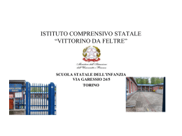 infanzia - Istituto Comprensivo Vittorino da Feltre – Torino