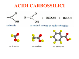 Lezione "Acidi carbossilici"