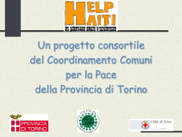 presentazione progetto Help Haiti 1.06.11
