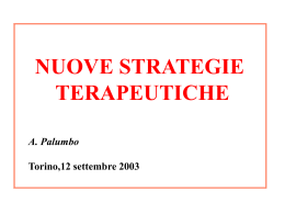 Nuove strategie terapeutiche (Antonio Palumbo)