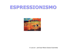 L`espressionismo