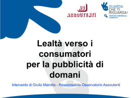 Relazione Marotta (slides)