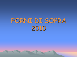 FORNI DI SOPRA 2010