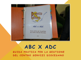 ABC X ADC - Progetto Policoro
